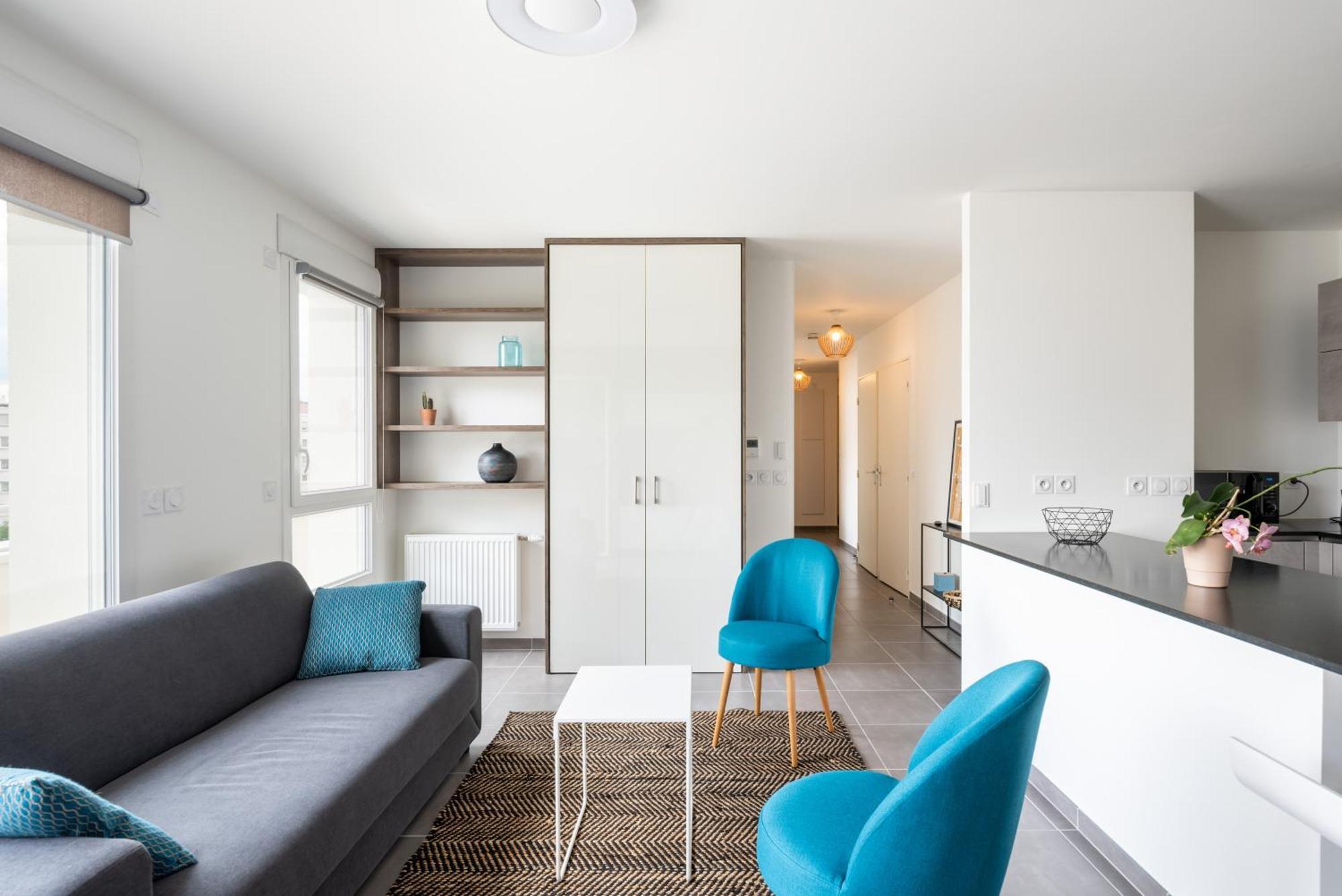 Appartement De Standing Avec Grande Terrasse Villeurbanne Luaran gambar